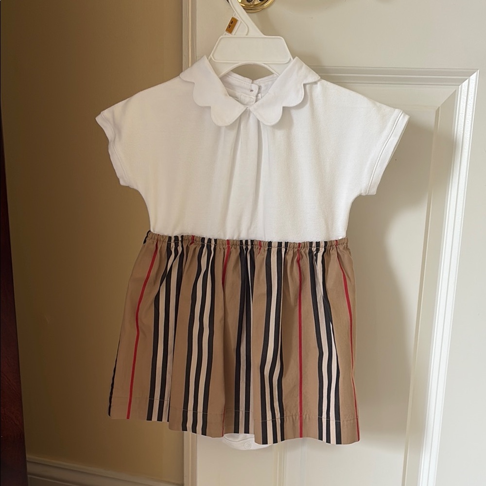 Burberry Striped Baby Dress